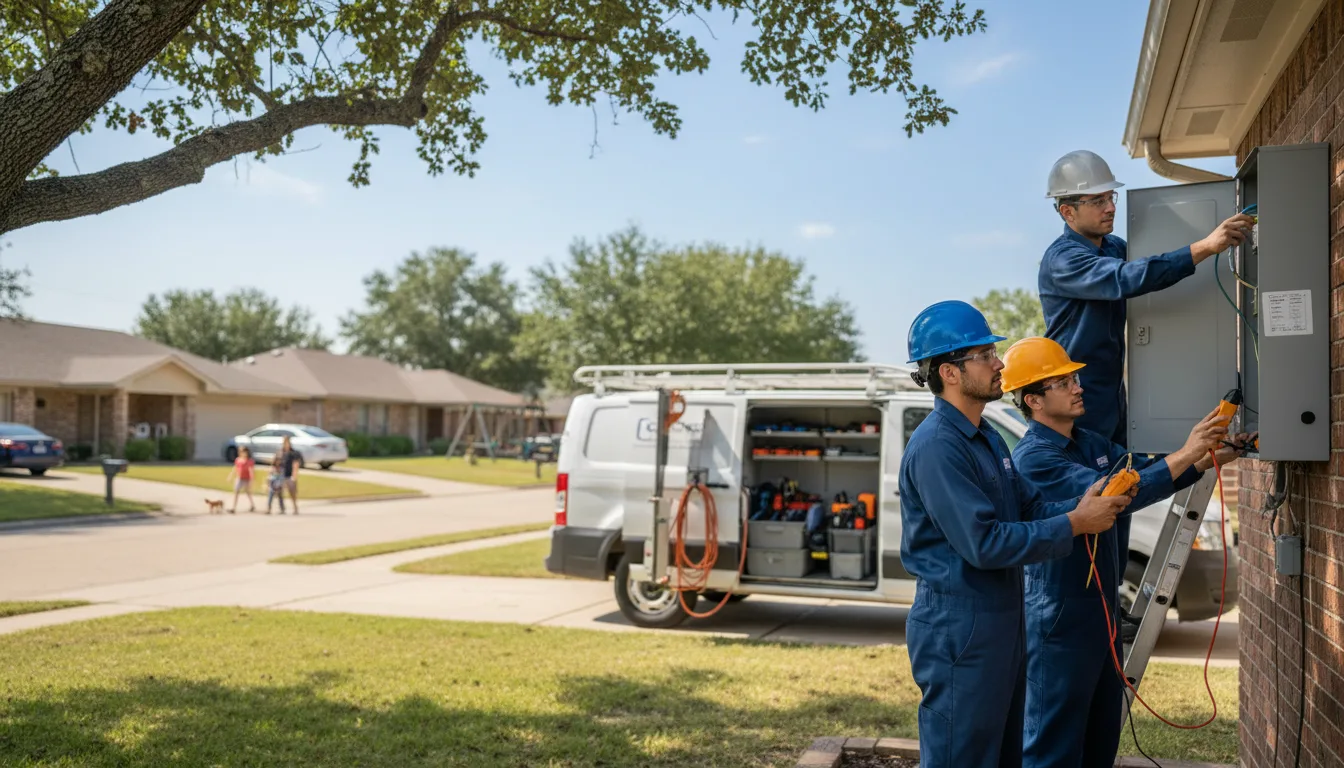 Certified electrician providing emergency electrical services in Fairfield, NC